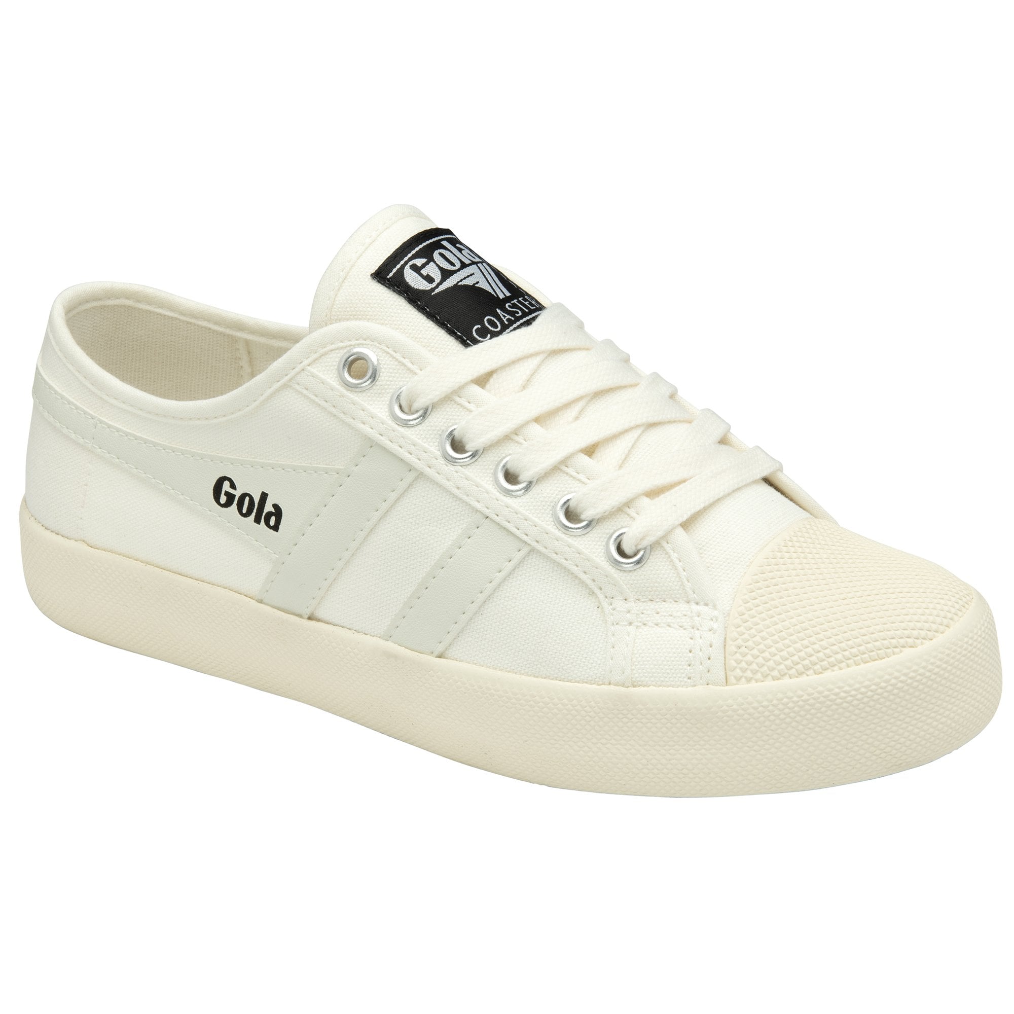 Gola coaster white pump